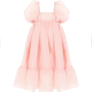 Selkie - The French Puff Dress in Peach Fuzz (Size M) - LIKE NEW!